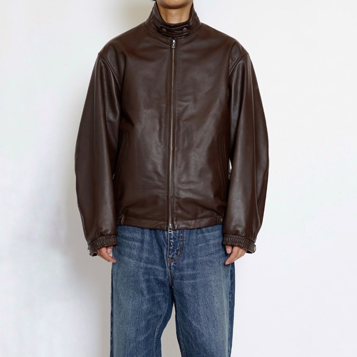 UNIVERSAL PRODUCTS - 【残り一点】Leather Blouson | ACRMTSM ONLINE