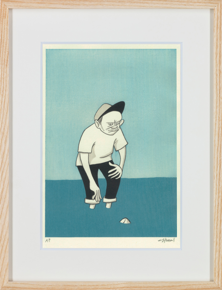 花井祐介 版画 Down But Not Out 花井祐介 版画 Down But Not Out 無題2」