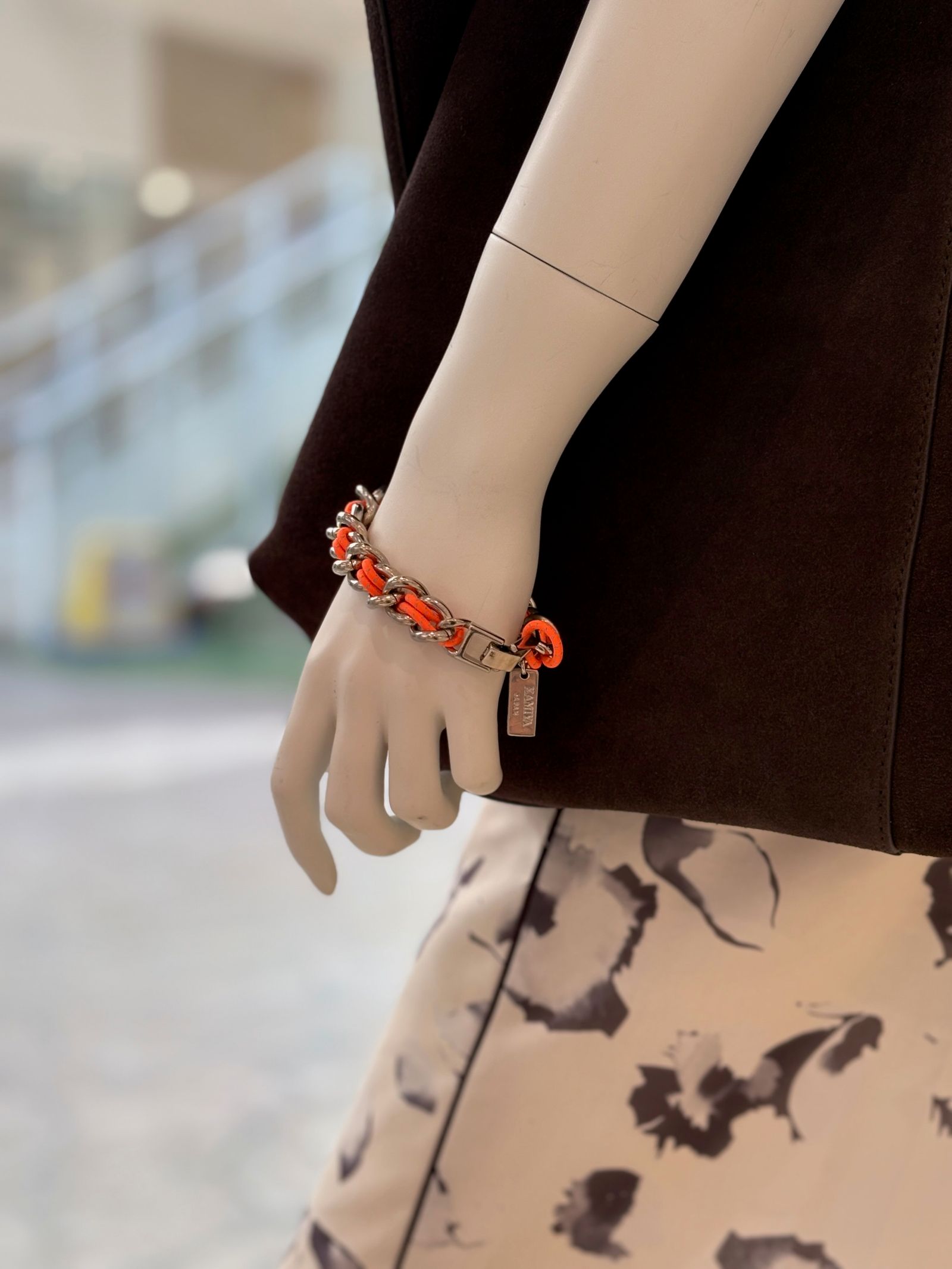 KAMIYA - LACED CHAIN BRACELET - レースチェーン ネブレスレット