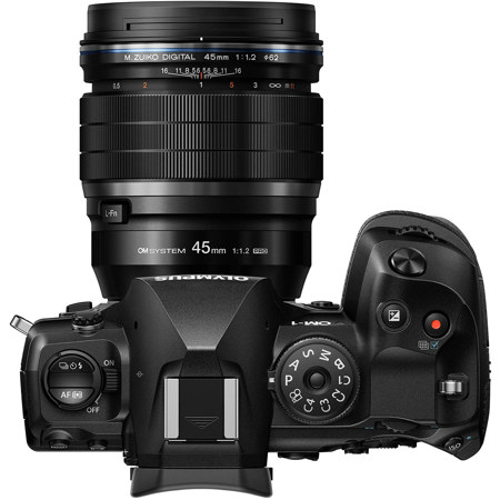 OM SYSTEM M.Zuiko Digital ED 45mm f/1.2 PRO Lens for Micro Four