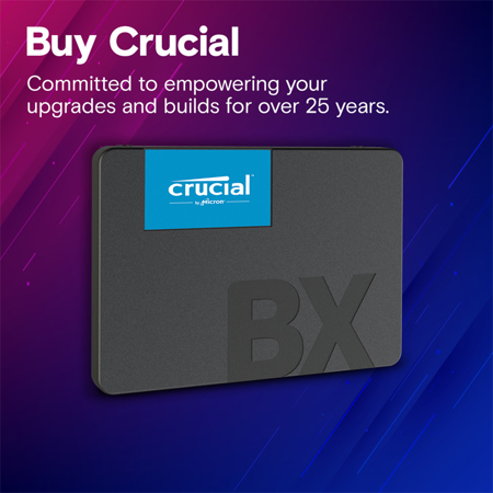 Crucial BX500 1TB 3D NAND SATA III 2.5