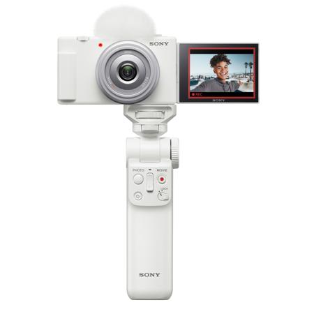 Sony ZV-1F Vlogging Camera, White ZV1F/W - Adorama