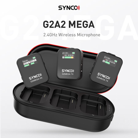 Synco Audio G2 Mega 2-Person Digital Wireless Lavalier Microphone