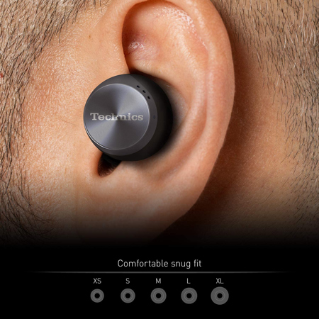 Panasonic Technics EAH-AZ70W True Wireless Earbuds, Black EAH-AZ70W-K