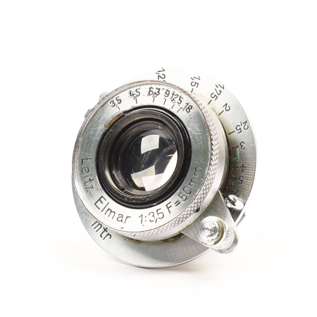 USED Leitz Leica Elmar-Screw Mount L39 50mm f3.5 Lens - Adorama
