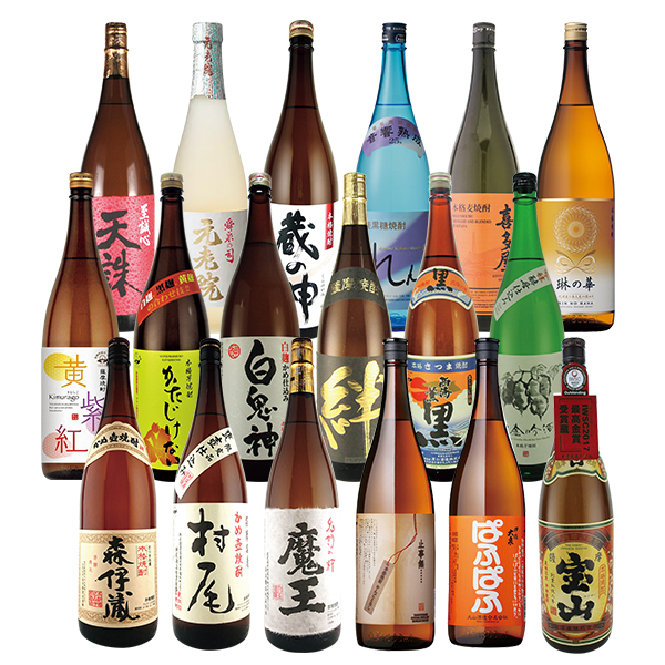 森伊蔵・村尾・魔王入り！元祖プレミアム焼酎セット / オリジナル