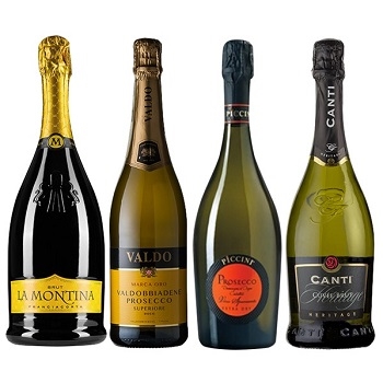セット】イタリア厳選 フランチャコルタ入りスパークリング 飲み比べ4
