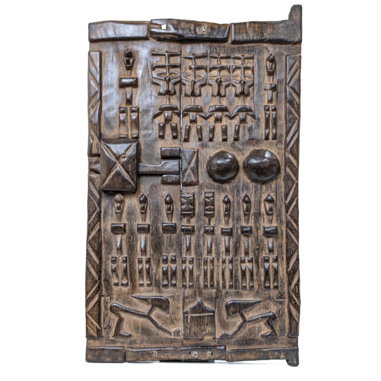 ドゴン族の扉 高さ64cm アフリカン プリミティブアート （p801-27