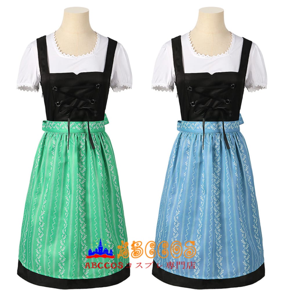 ビール祭り 中世レトロ風 田園風 メイド服 コスプレ衣装 abccos製