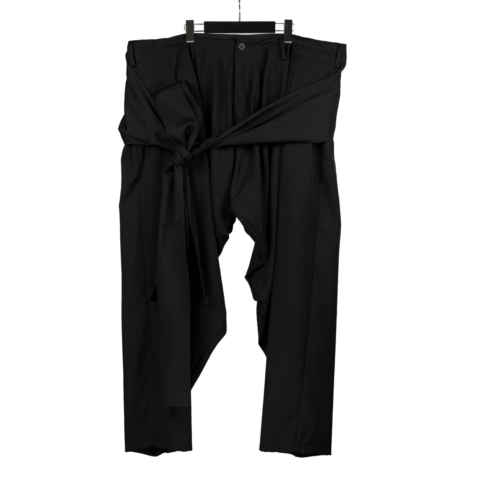yohji yamamoto - pour homme 腰巻ドレープP / HJ-P19-100 | ALUBUS