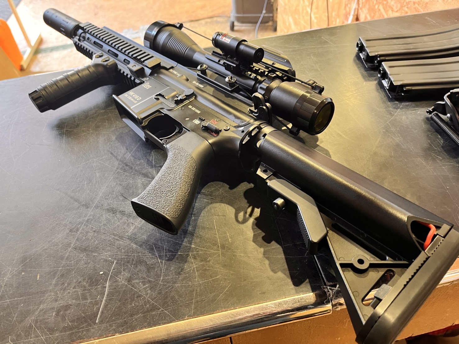 HK416D 次世代電動ガン デブグル 東京マルイ DEVGRUカスタム HK416D