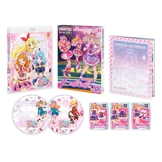 アイカツオンパレード！ Blu-ray BOX 1 − グッズ｜データカードダス