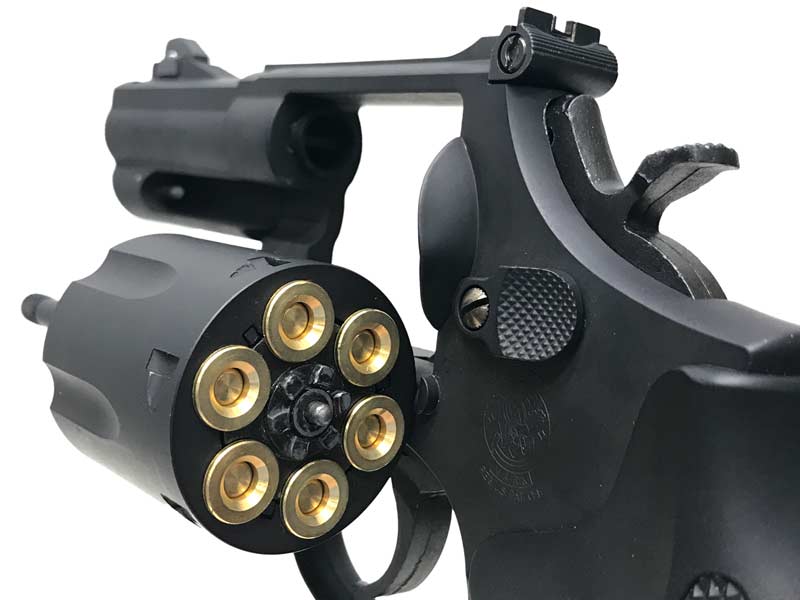 MGC] S&W M586 CARRY COMP CUSTOM/キャリーコンプカスタム HW BK 発火