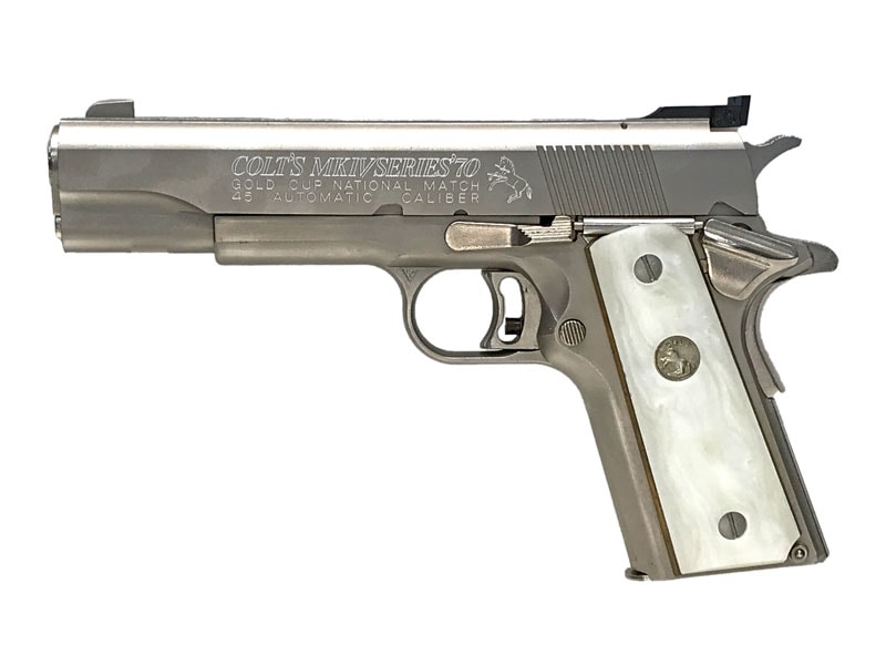 MGC ABS樹脂製モデルガン コルトGMカスタム ナショナルマッチ 合法品