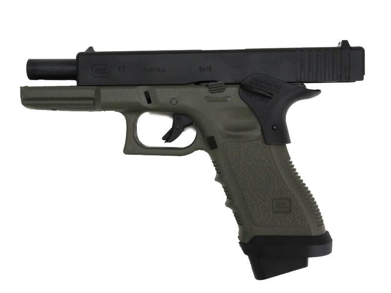 東京マルイ] グロック17 カスタム フォリッジグリーン ガスブロー