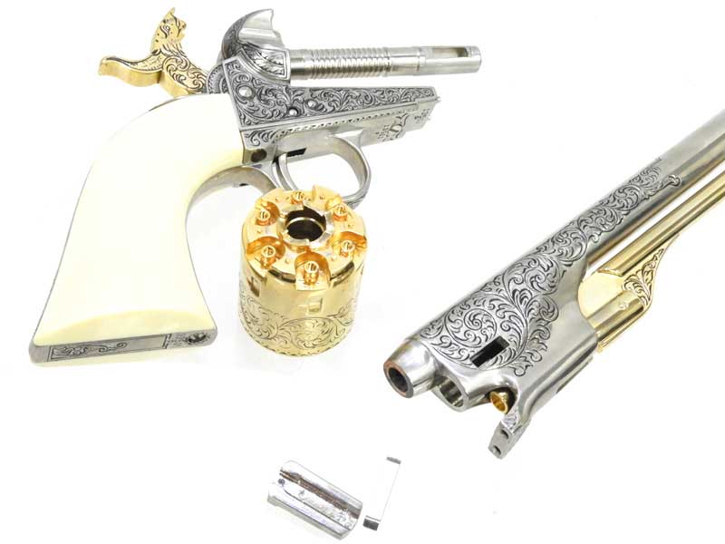 カスター将軍のリボルバー・フランクリンミント・モデルガン・説明書