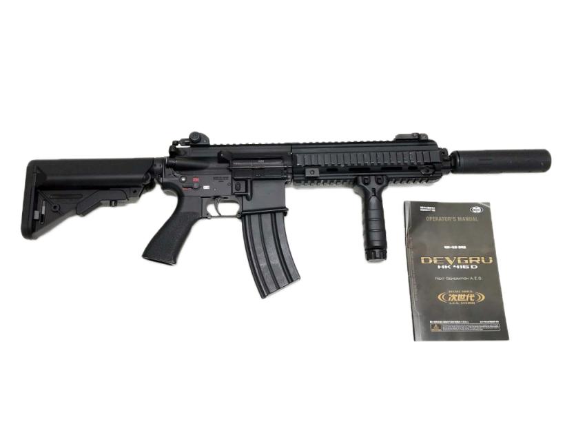 東京マルイ] HK416D DEVGRUカスタム次世代電動ガン ポートカバー閉鎖