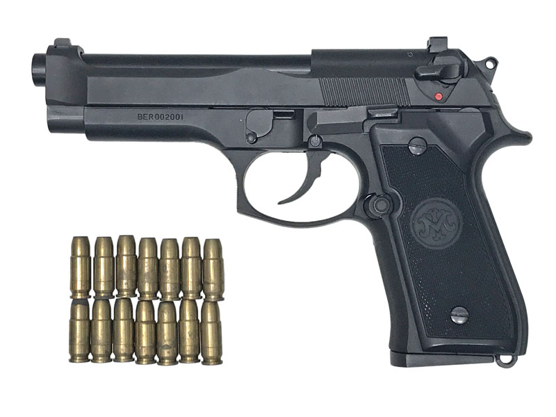 マルシン] M92F ブリガーディア ブラック HW 無刻印 発火モデルガン