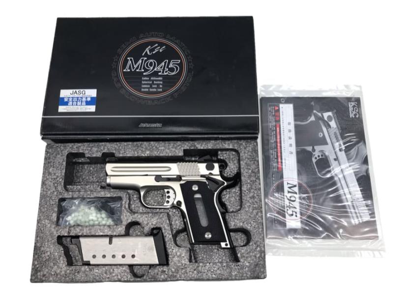 KSC M945 コンパクト・スパイダー プレミアムメッキモデル 【絶盤品