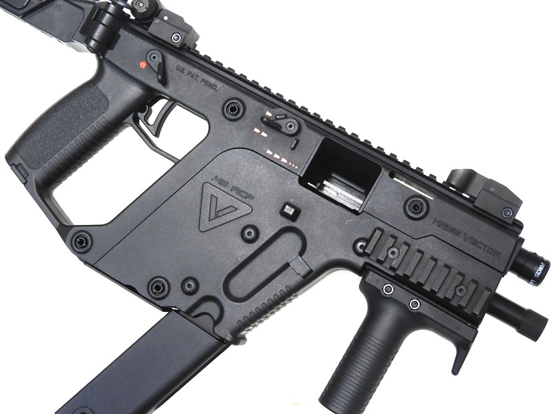 KWA] クリスベクター KRISS VECTOR ブラック ガスブローバックSMG