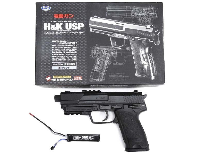 東京マルイ H&K USP電動ハンドガン バッテリー充電器付 東京マルイ H&K