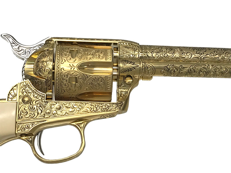 フランクリンミント] コルト ジョンウェイン リボルバー 装飾銃 非発火