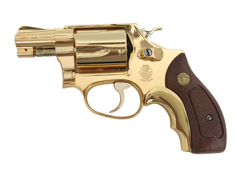 コクサイ] S&W M36 2インチ 24K GOLD MODEL No234 SMG 金属モデルガン