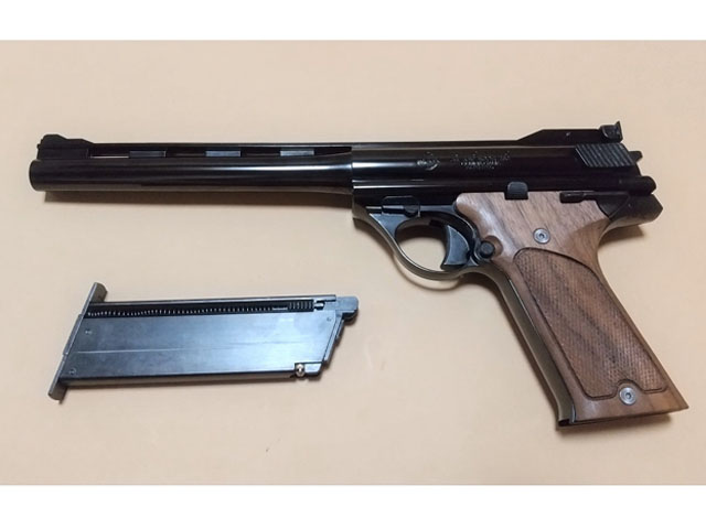 マルシン] 44オートマグ ガスブローバック 最高級木製グリップ.Ver