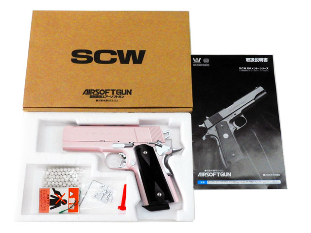 WA SVインフィニティ Tiki 限定カスタム ガスブロ ガバメント 動作品