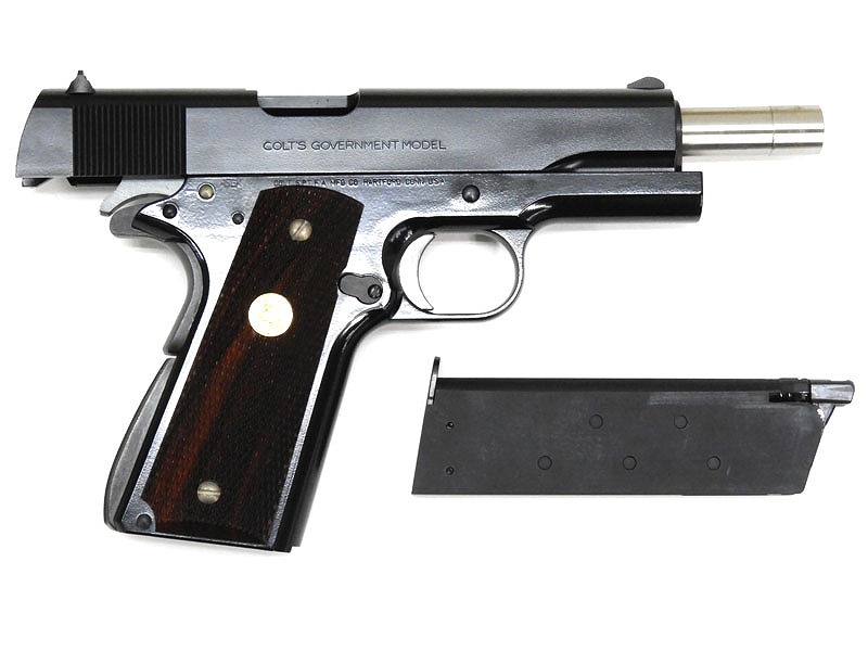 WA] コルト ガバメント マークIVシリーズ70 NEWブラック マグナブロー