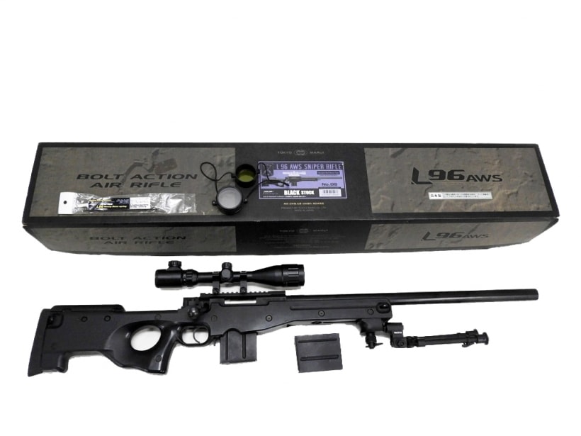 1円～東京マルイ L96 1円スタート 中古品 東京マルイ L96 AWS ブラック