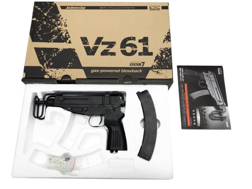 作動快調な美品！KSC スコーピオン ガスブロ HW樹脂 40連マガジン2本