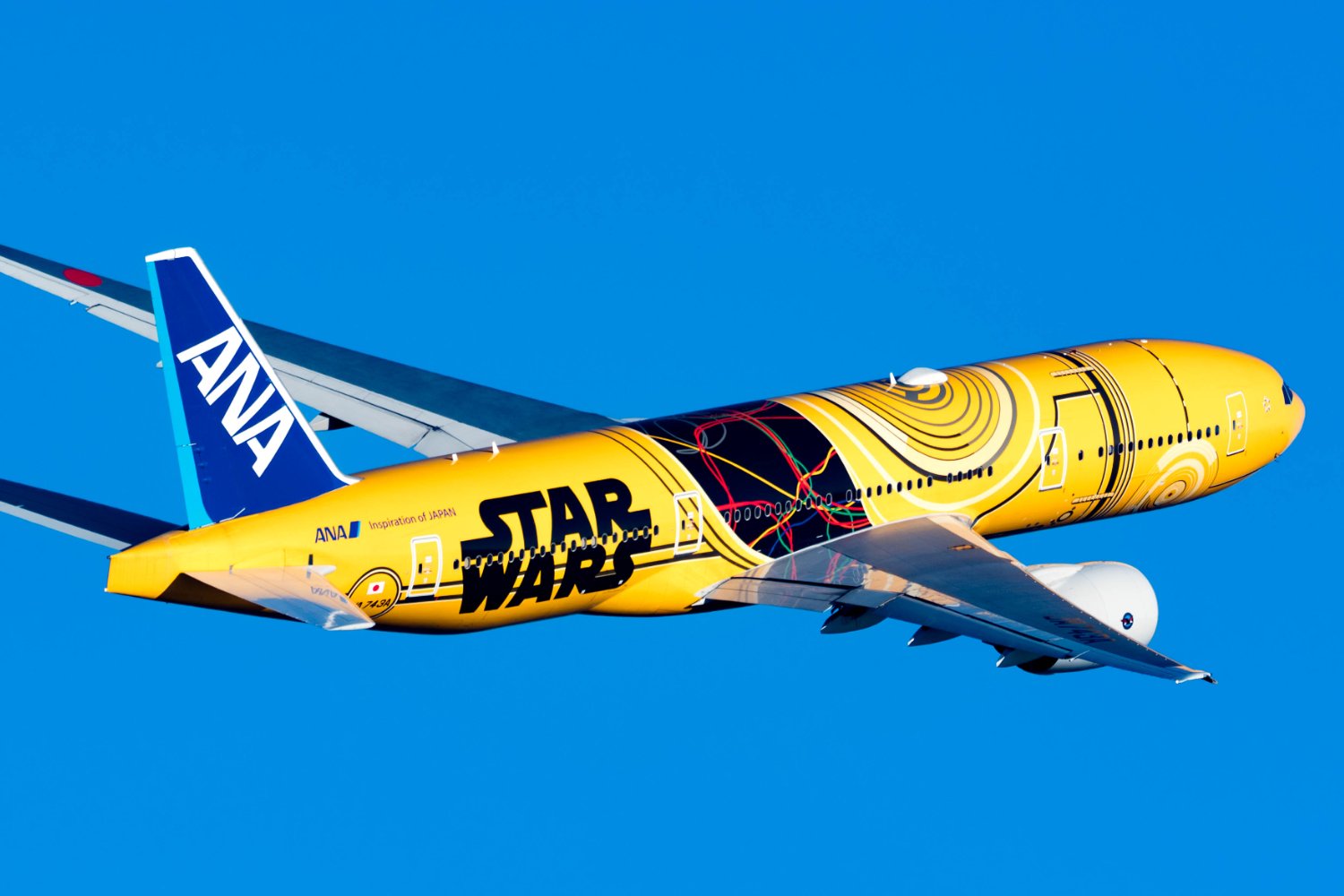 ANA aposenta Boeing 777-200 'C-3PO' após último voo comercial - Airway