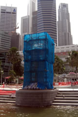 獅子の国の象徴マーライオン | AsiaX