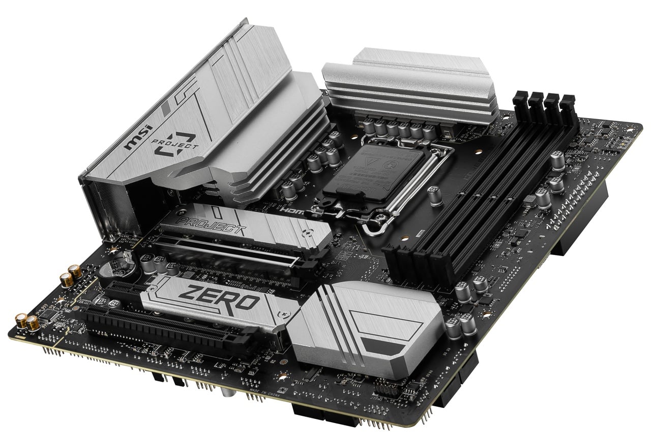 B760M PROJECT ZERO | MSI マザーボード Intel B760チップセット