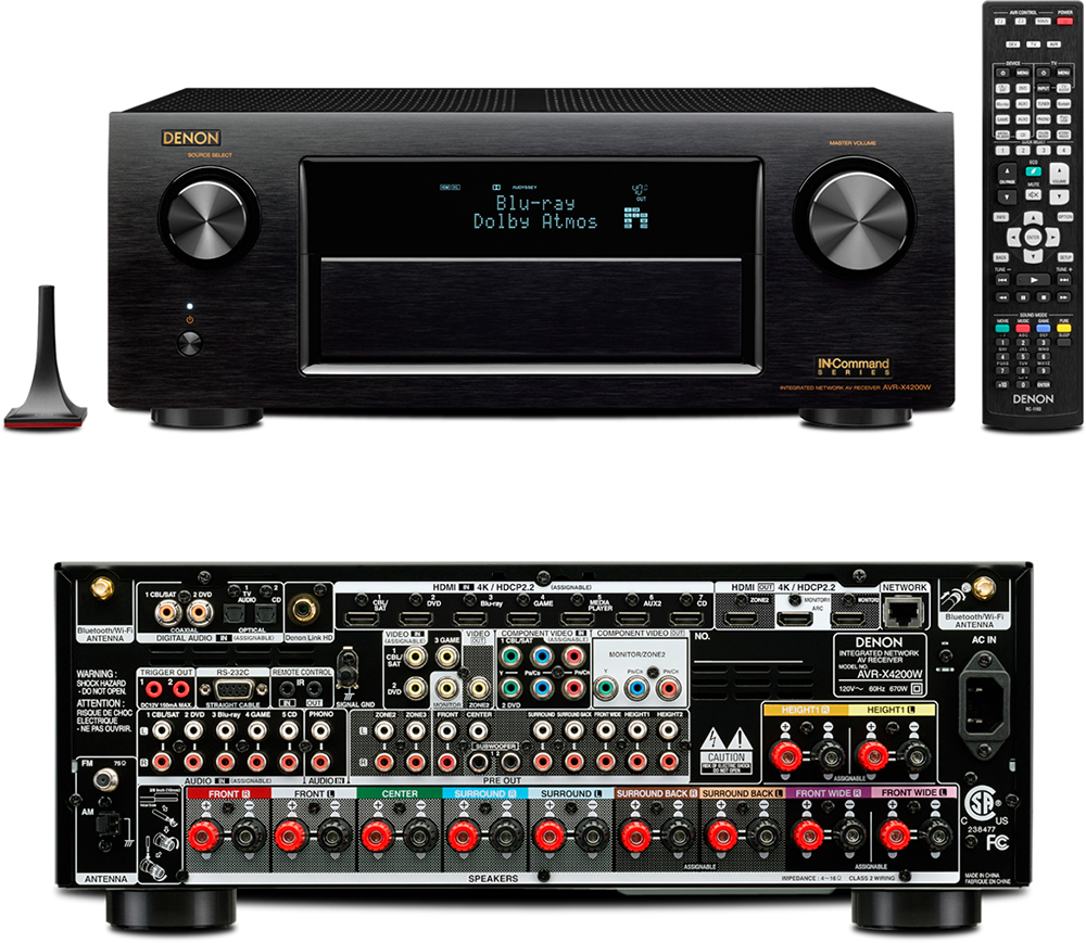 DENON AVR-X4200W soso ］DENON デノン AVR-X4200W 未開封 Denon AVR