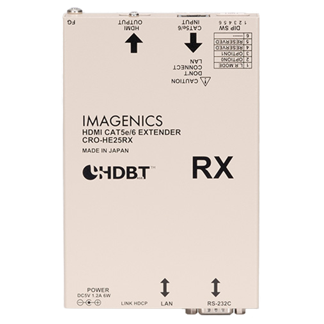 CRO-HE25RX｜伝送機器｜イベント映像事業｜映像センター