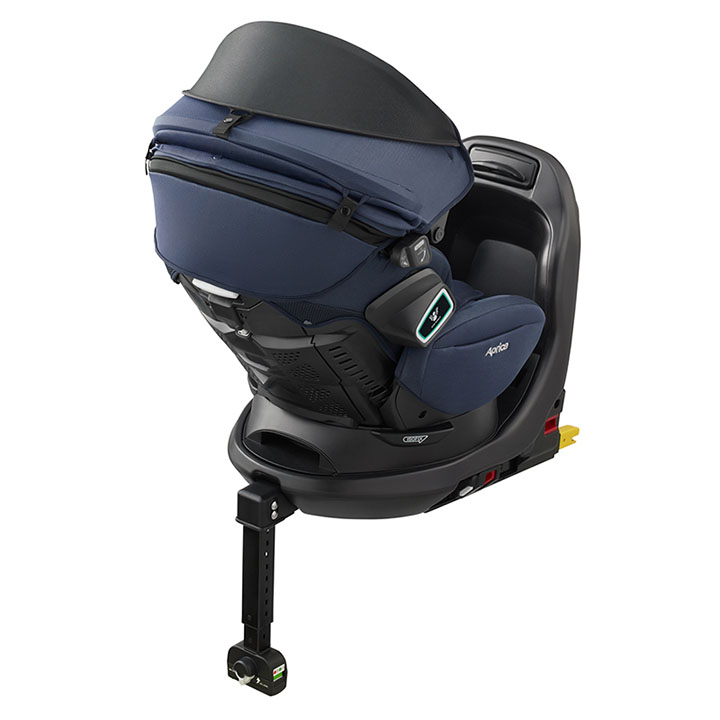 極美品☆Aprica フラディアグロウ isofix 360 セーフティ ネイビフラ