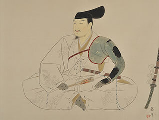 安田靫彦【葡萄】画 絹本 掛軸 共箱 2重箱（検索ワード／前田青邨