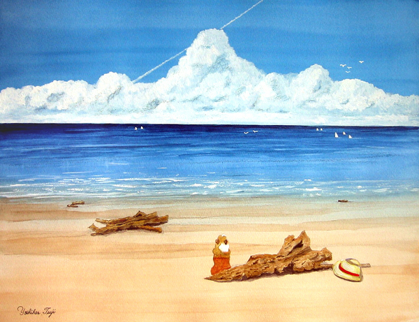 絵画 海 砂浜 癒し 南国の砂浜 舟 絵画 海 砂浜 癒し 南国の砂浜 舟