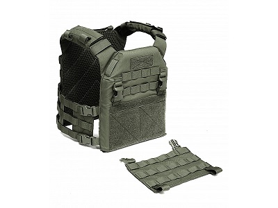 実物】WARRIORASSAULTSYSTEMS プレートキャリア OD色 実物