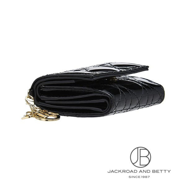 レディ ディオール ロータス ウォレット ブラック 黒[S0181OVRB_M900