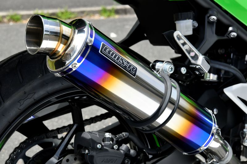 R-EVO ヒートチタン スリップオン：Ninja250：2022〜：政府認証 ｜ BEAMS