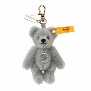 EAN unknown: Steiff Mercedes-Benz Teddy bear keyring, blue-gray