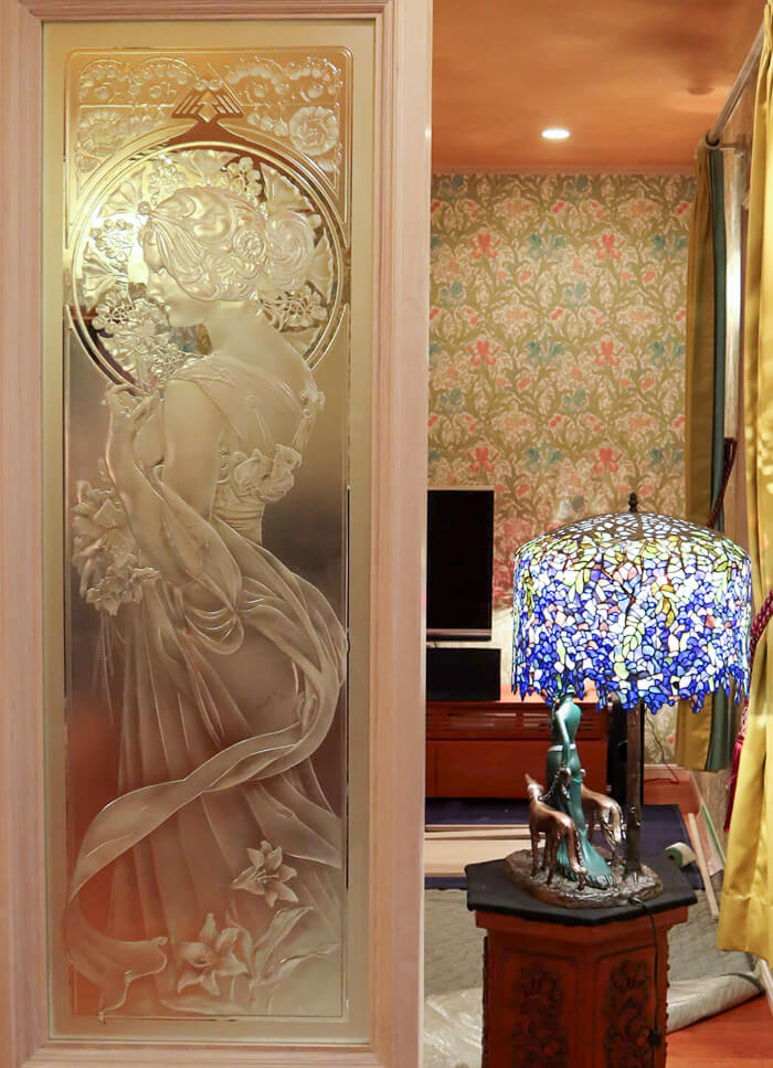 ミュシャ 桜草 豪華額装&大型 48cm x 100cm 楽天市場】ヴィンテージ