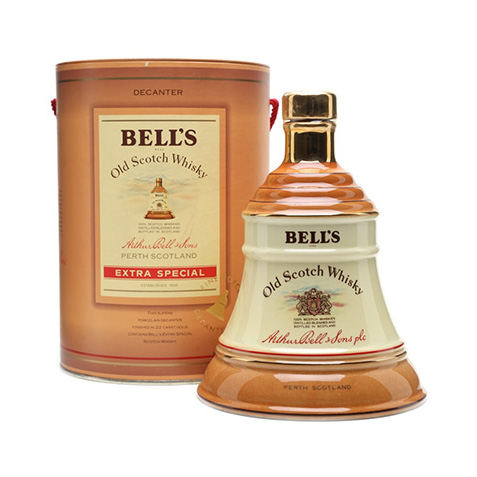 古酒 BELL'S ベルズ スコッチウイスキー 陶器ベル型ボトル 未開封 ベル
