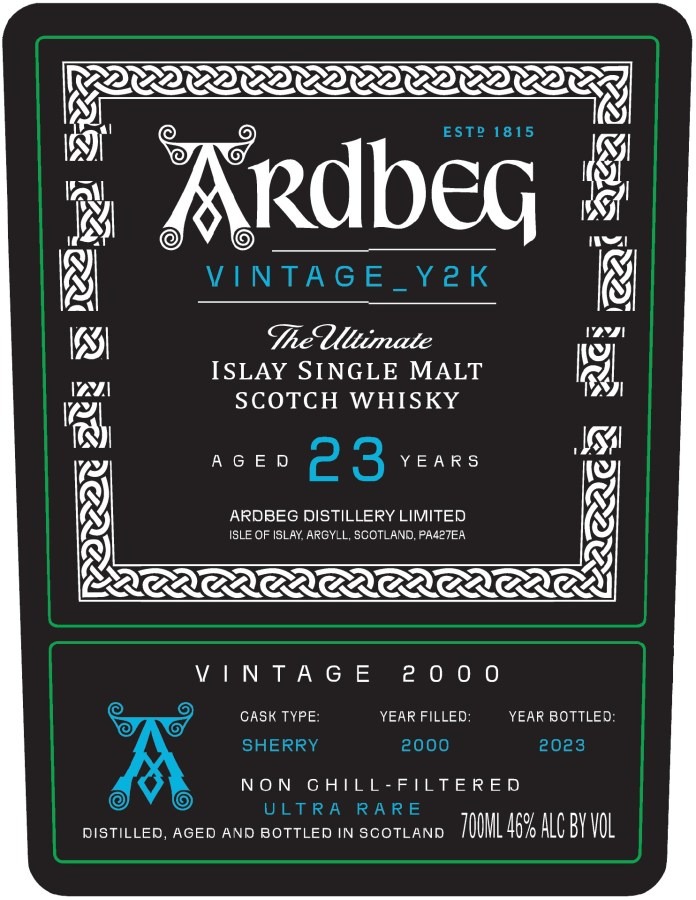 アードベッグが23年熟成の「Y2K」を発射予定！ | ウイスキーを好きに
