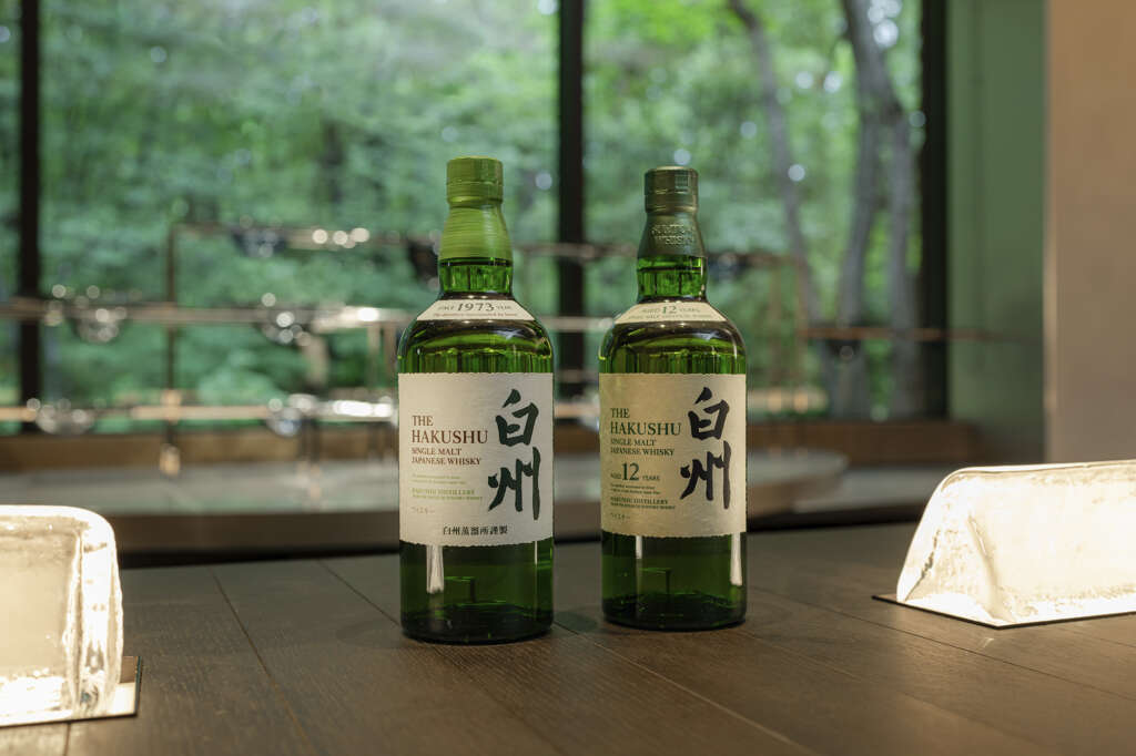 白州12年 シングルモルトウイスキー 2本 テイスティンググラス2個付