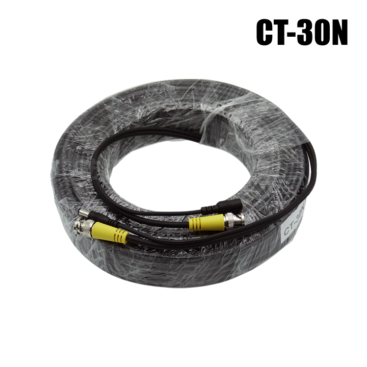 防犯カメラ ケーブル 4K対応 電源・映像ワンケーブル配線 3C-2B 二重