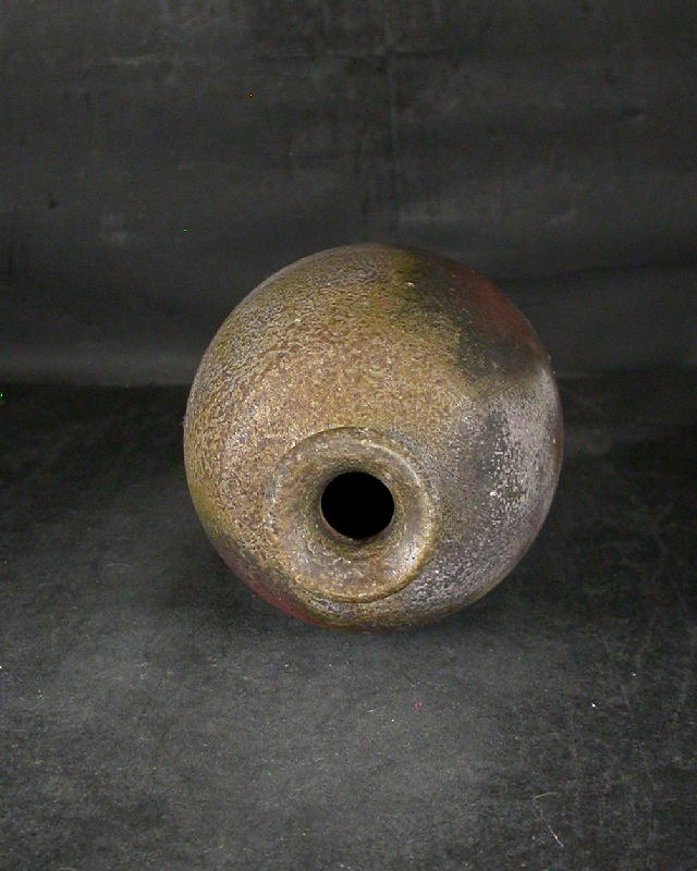 備前焼 登窯 備前焼中堅作家 水谷 清 共箱付桟切り・黄ゴマ徳利5